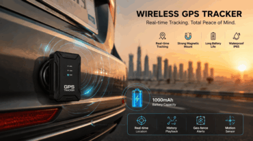 Wireless GPS Tracker 1000mAh Battery