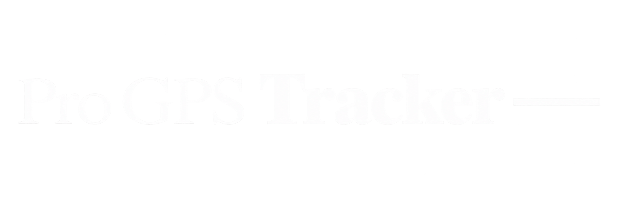 Pro GPS TRACKER Fotter Logo
