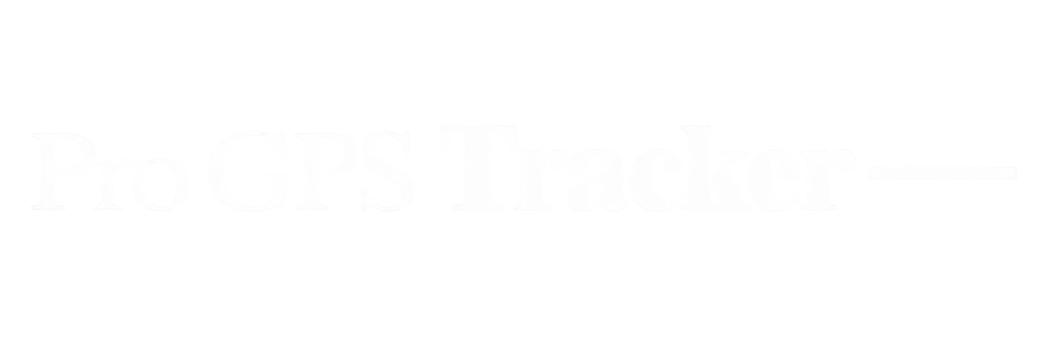 Pro GPS TRACKER Fotter Logo