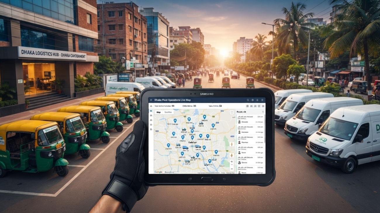 GPS tracker for fleet Bangladesh