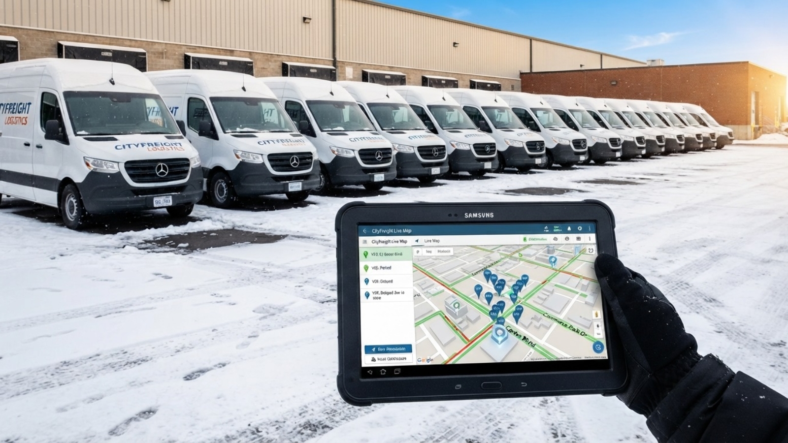 GPS tracker for fleet Canada