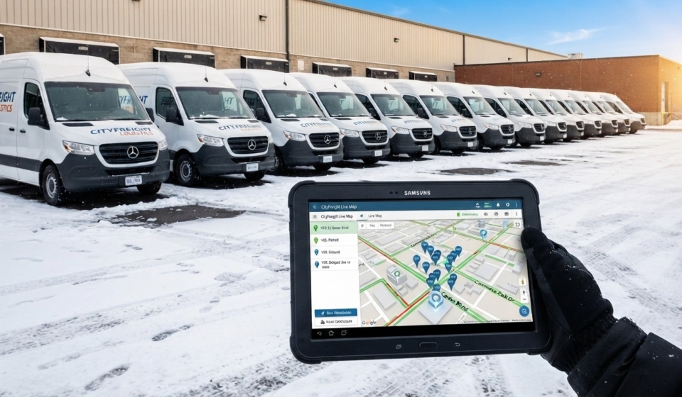 GPS tracker for fleet Canada