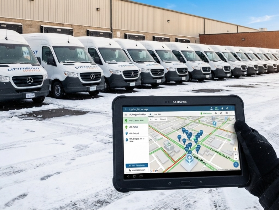 GPS tracker for fleet Canada
