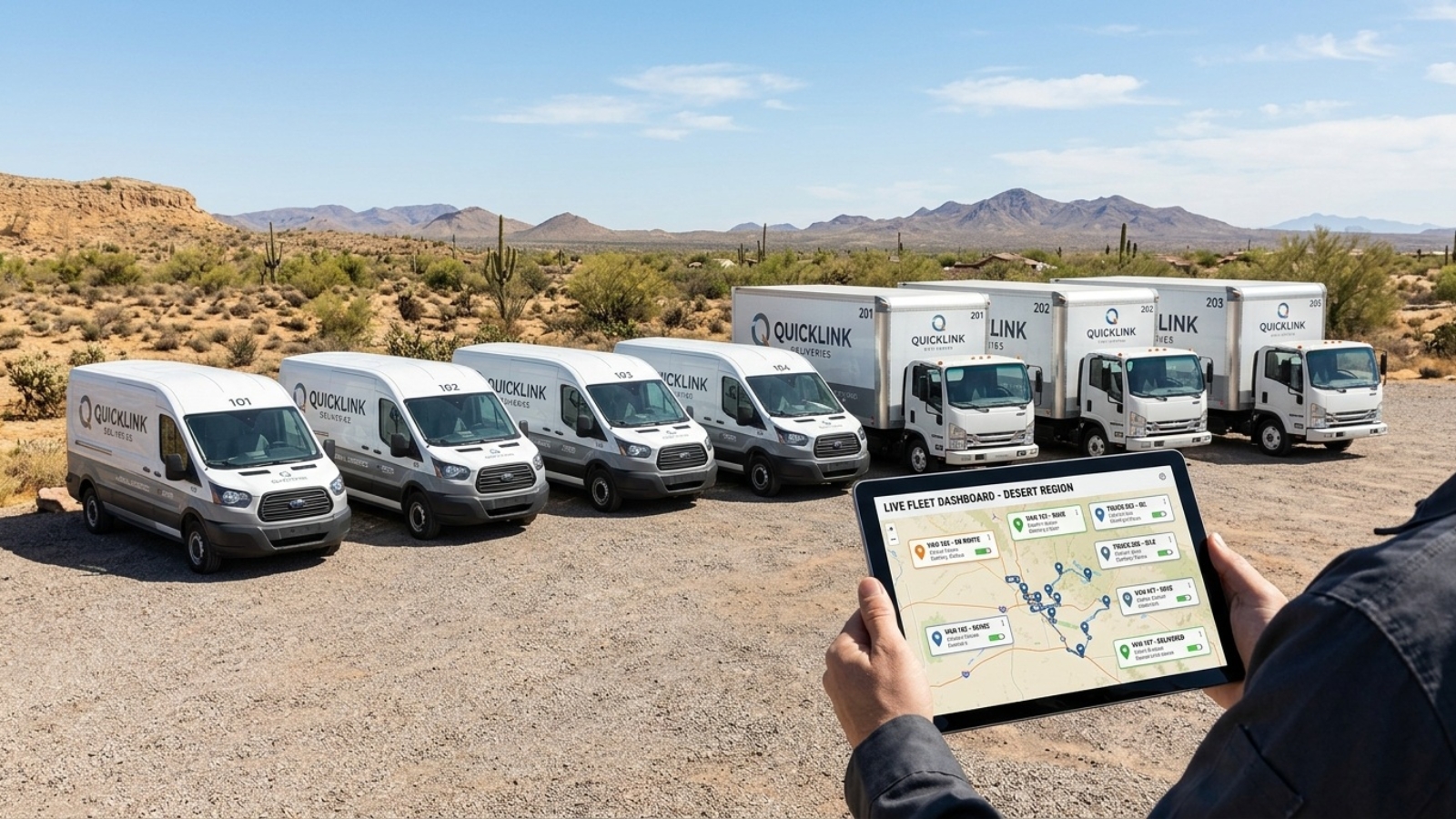 GPS tracker for fleet Kuwait