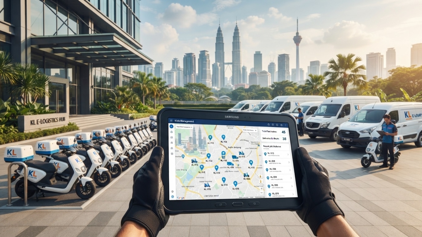 GPS tracker for fleet Malaysia